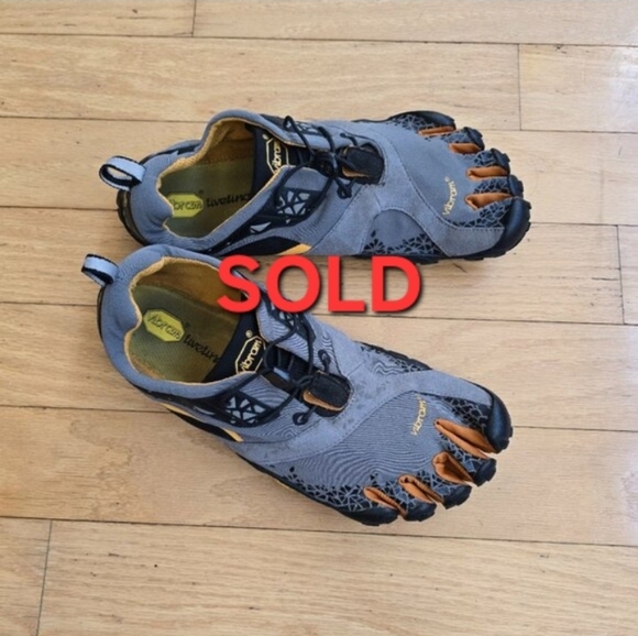 VibramFive fingers Spyridon EVO gray barefoot shoesMENS 11.5